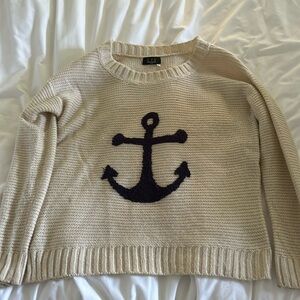anchor sweater